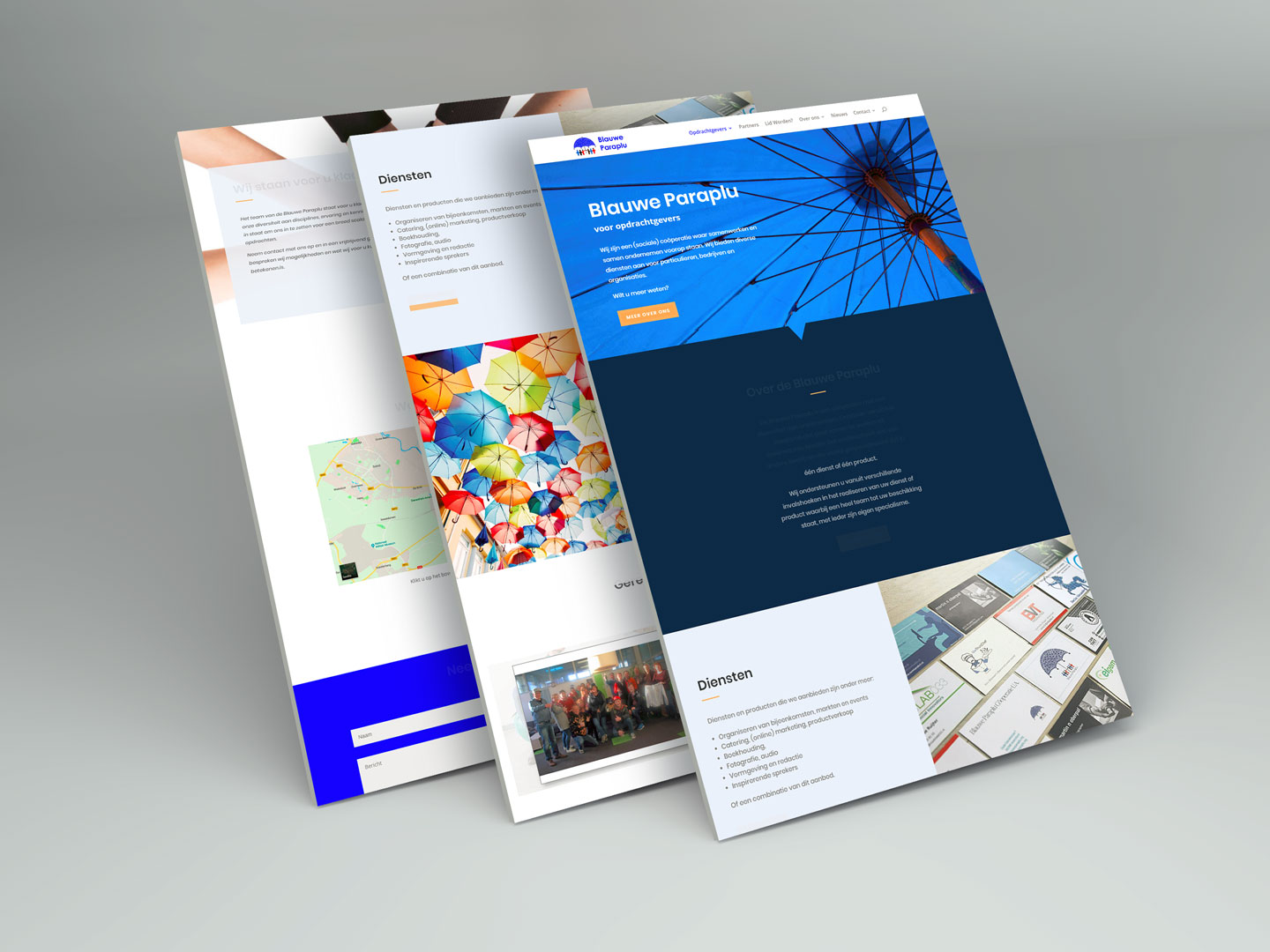 SEO Sight Blauwe Paraplu