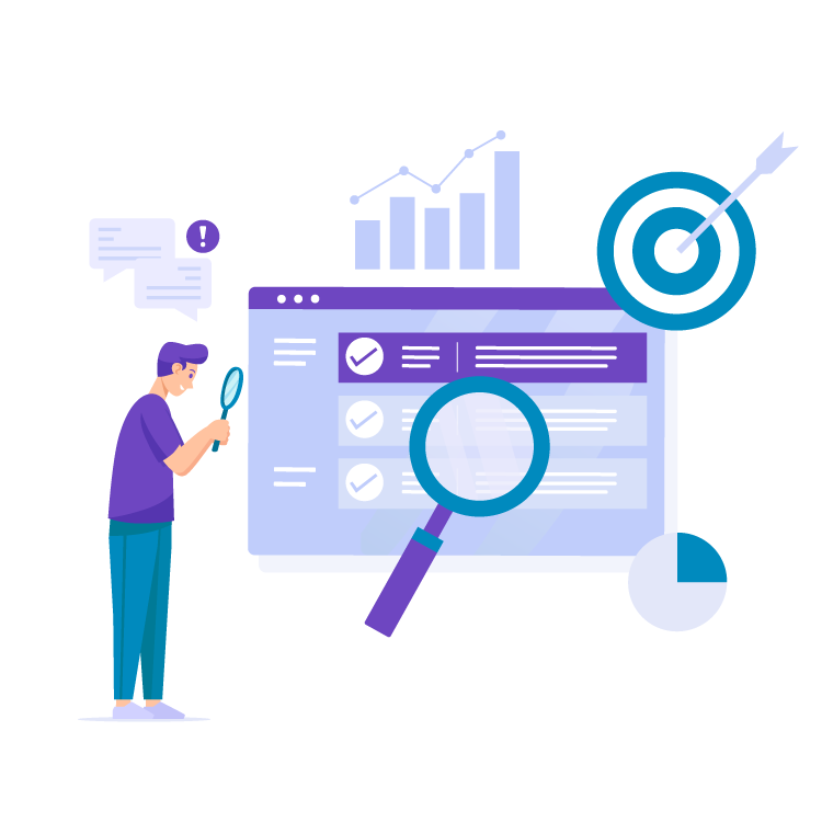 SEO Sight - SEO Man Vergrootglas