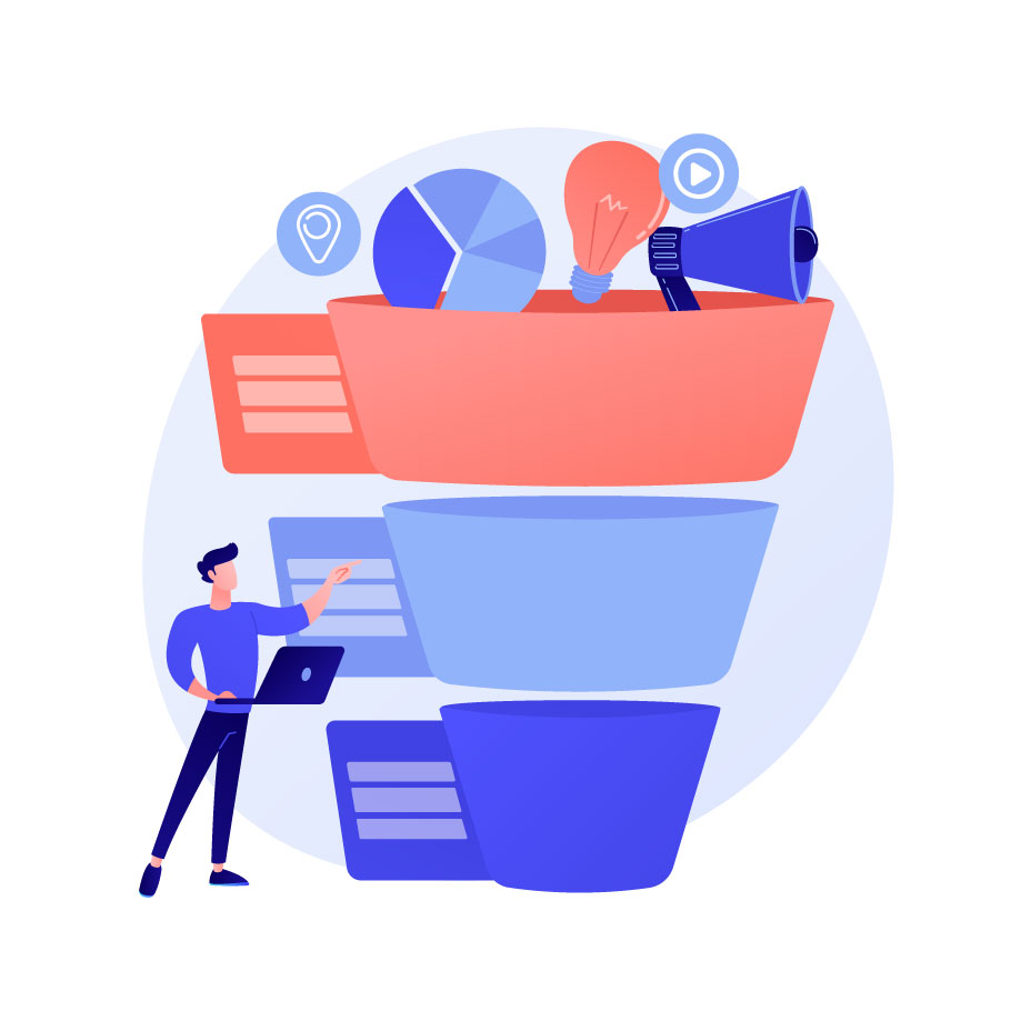 Ontwerp de funnel